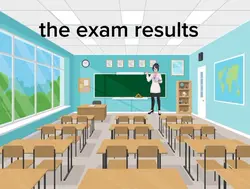 the exam results