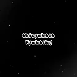 Nhớ vợ mình không