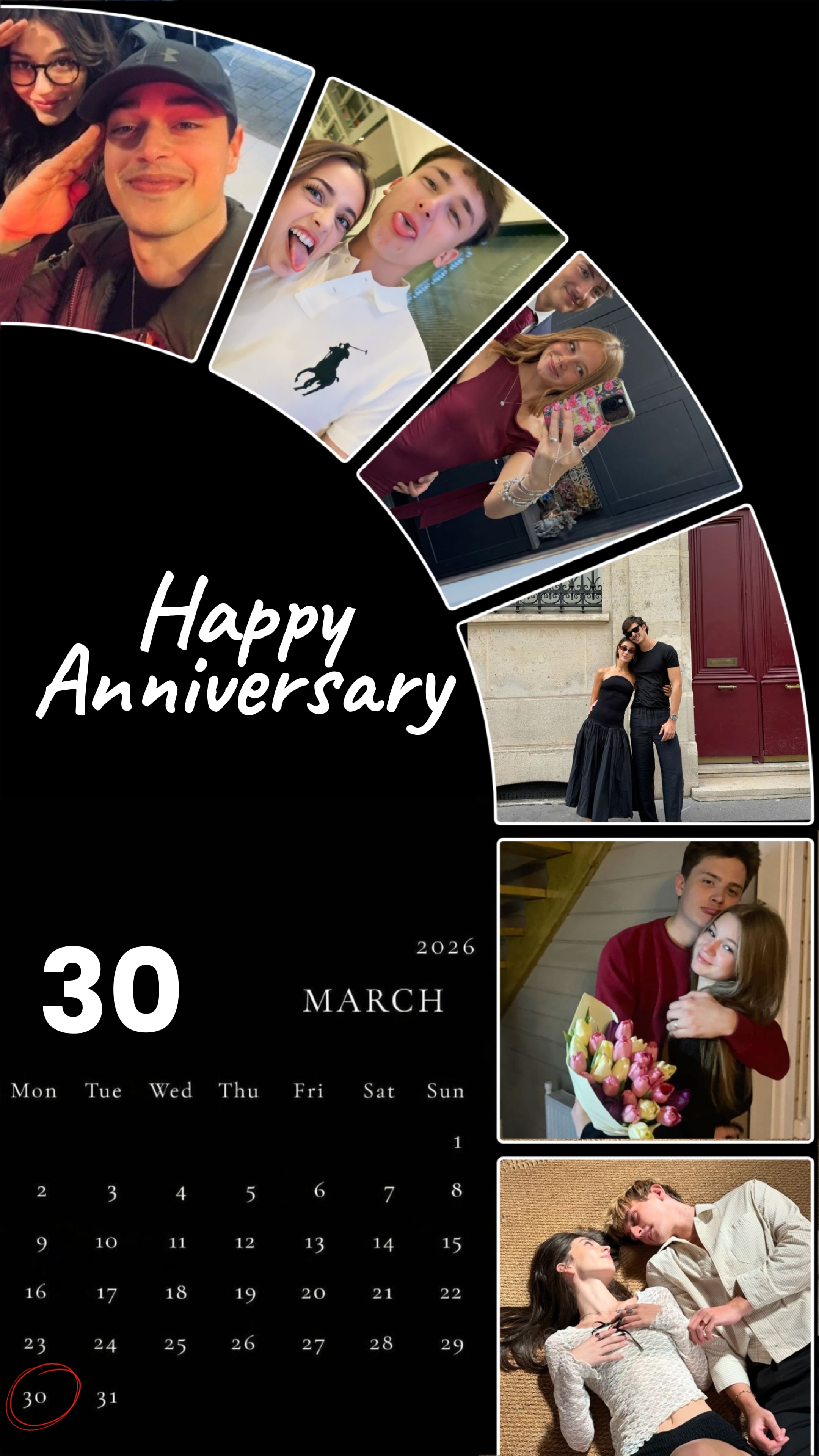 30 de marzo aniversario
