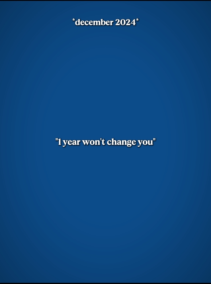 1년 WontChangeYou 