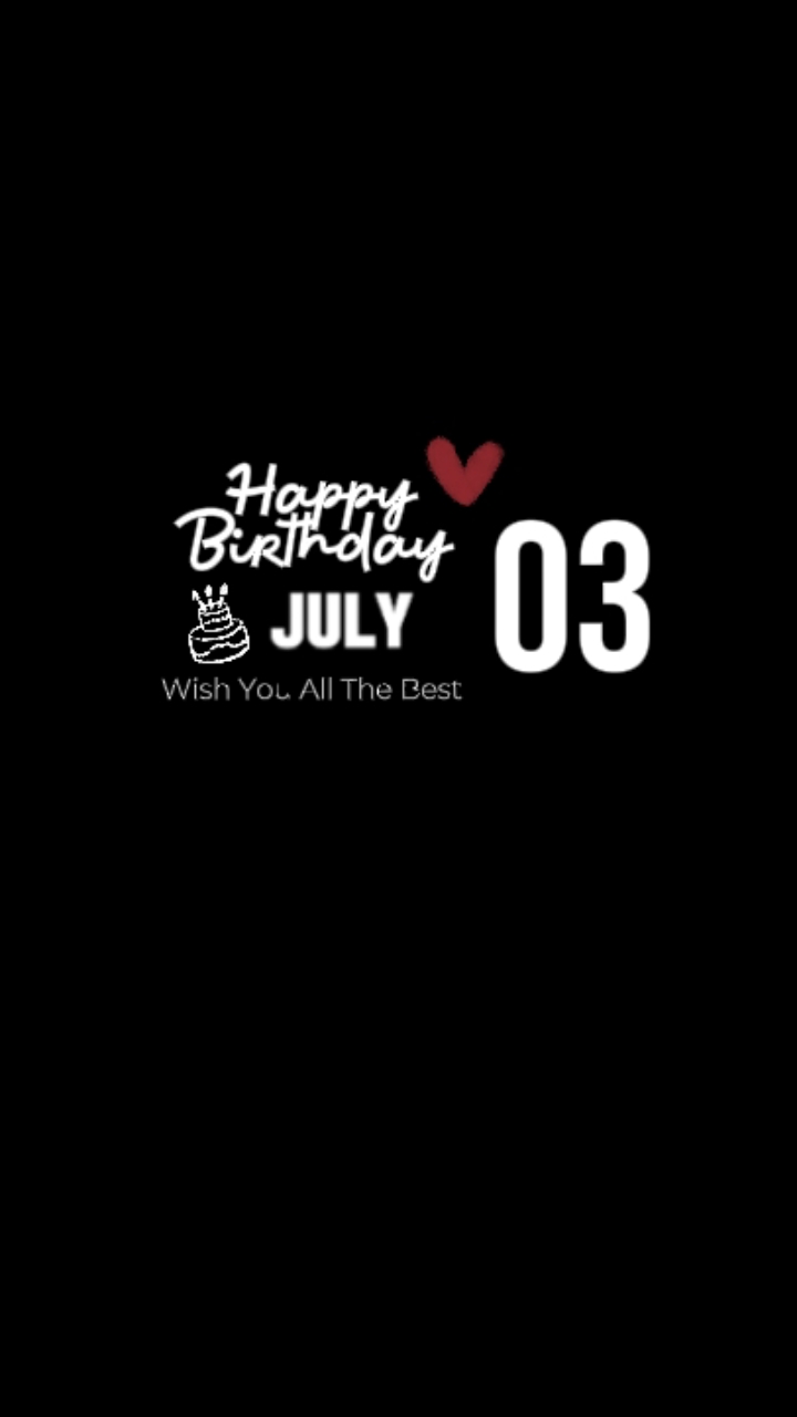 Ulang tahun 03 Juli