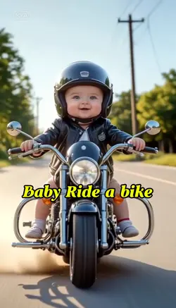 Baby Ride a bike