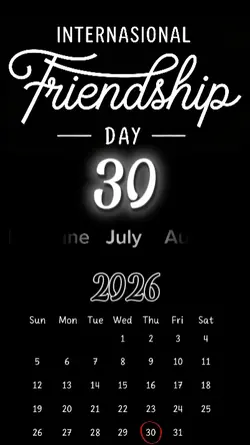 FRIENDSHIP DAY 30
