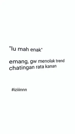 CHAT RATA KANAN