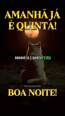 🏁Amanhã já é quinta🏆