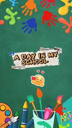 a day in my shool