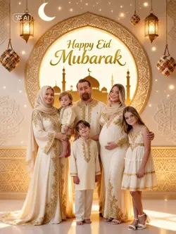 Eid Mubarak family