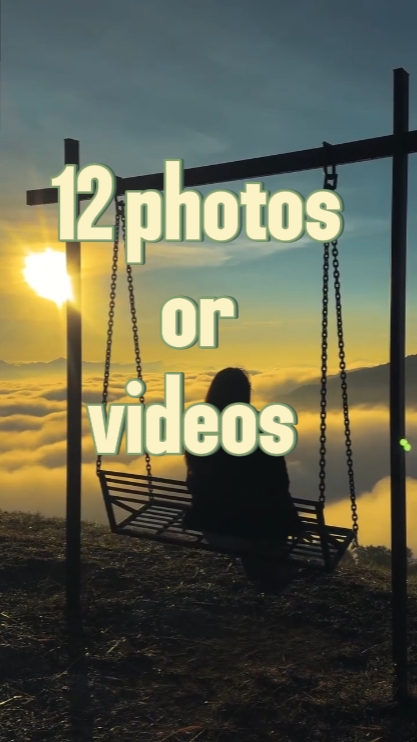 12 fotos o videos 