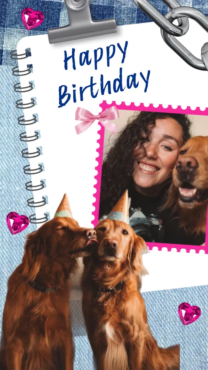 Birthday my dog