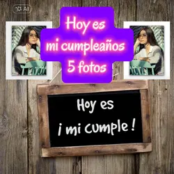 Hoy es mi cumpleaños