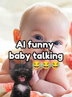 AI funny baby talk