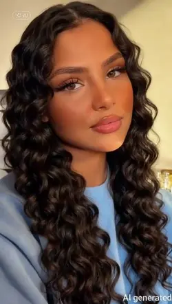 curly hair effect 