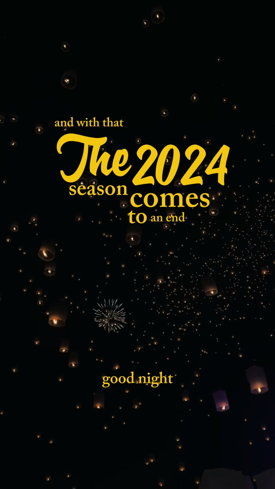 2024 SEASON