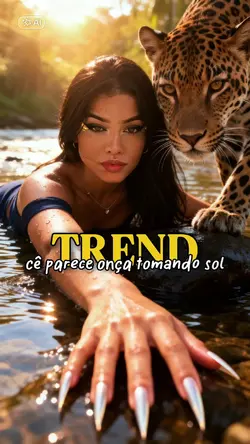 Trend cê parece onça