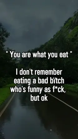 " You are what u eat