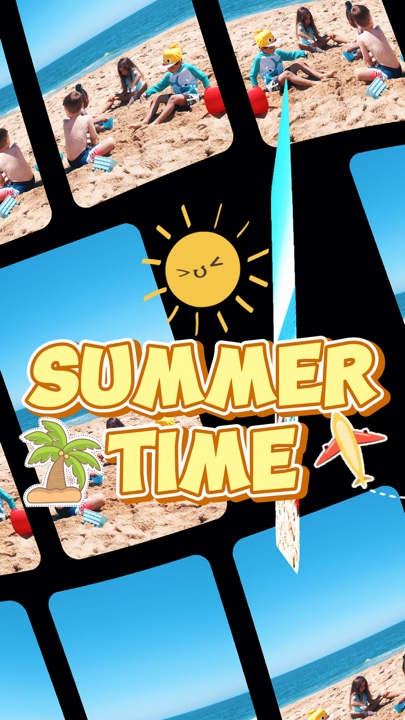 summer in beach