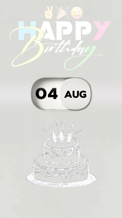 Happy birthday