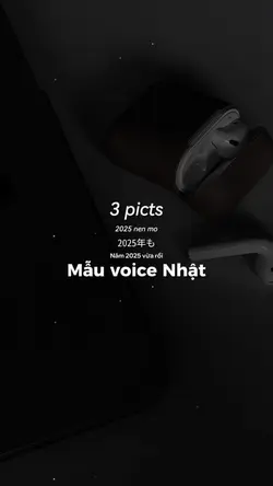 Mẫu voice Nhật