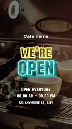 Were open