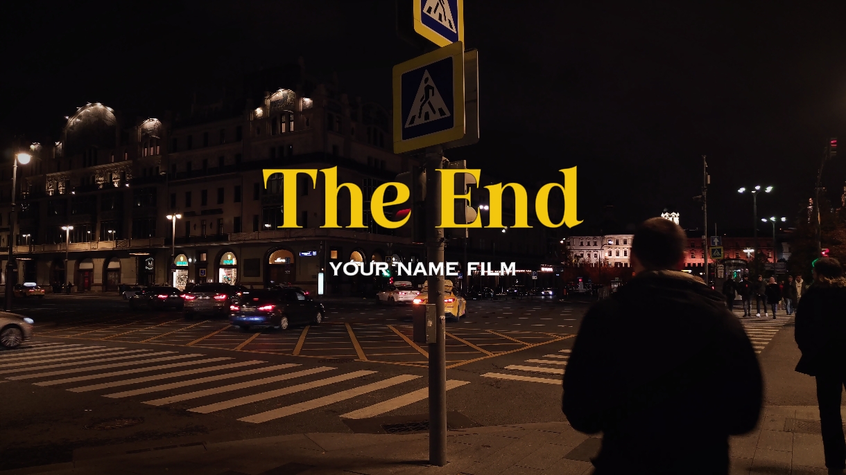 CREDIT SCENE FILM |