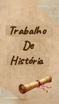 Trabalho de história