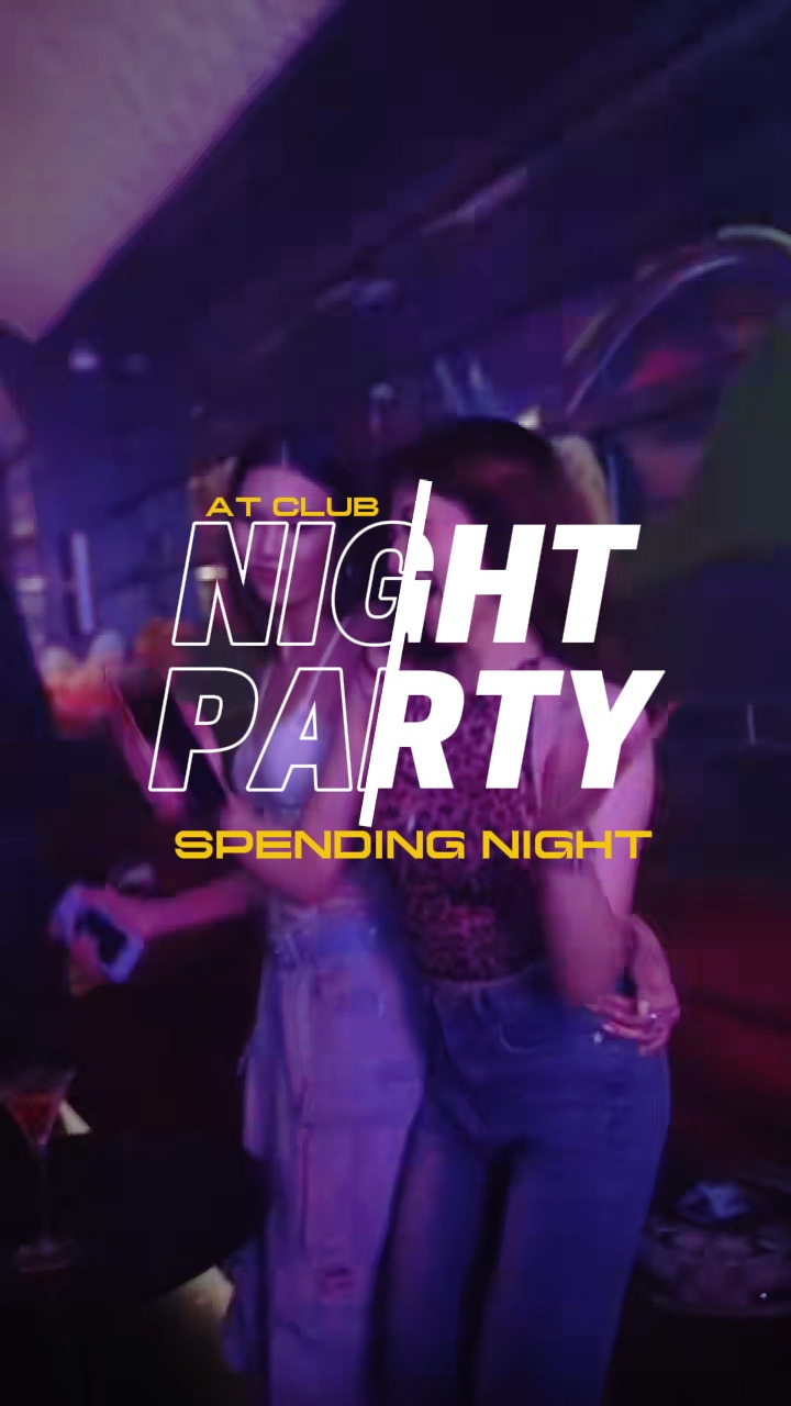 night party at club