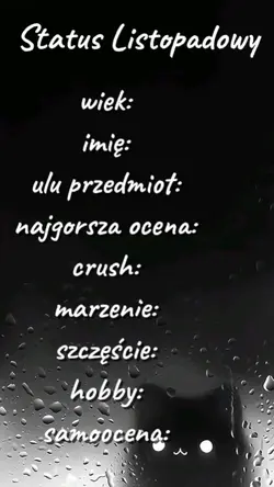 status listopadowy
