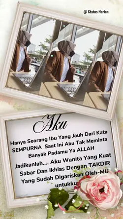 hanya seorang ibu