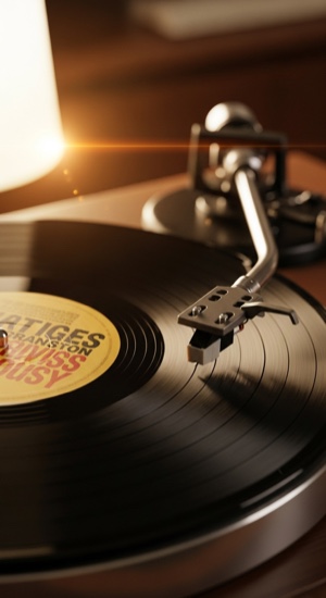 vinyl record