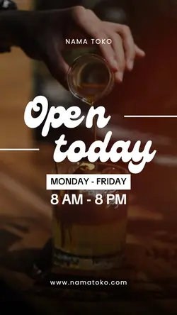 story : open today
