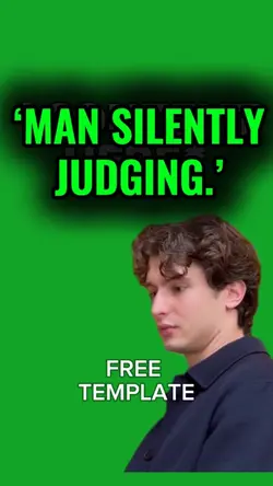 ‘MAN SILENT JUDGING’