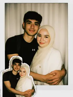 polaroid with kamu