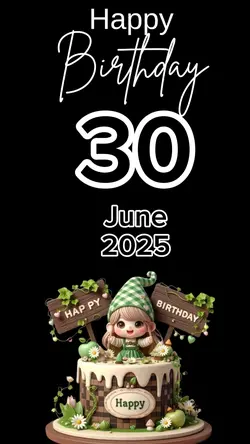 HBD Daughter 30 June