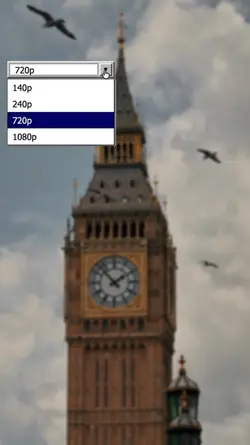 144p to 1080p