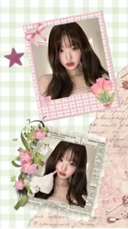 pink green aesthetic