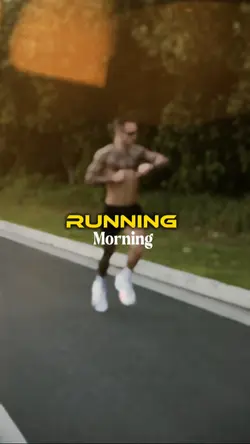 Running morning 
