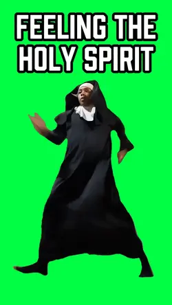 NUN FEELS THE SPIRIT