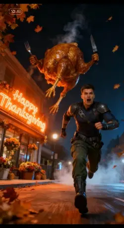 Skyler dikejarkalkun