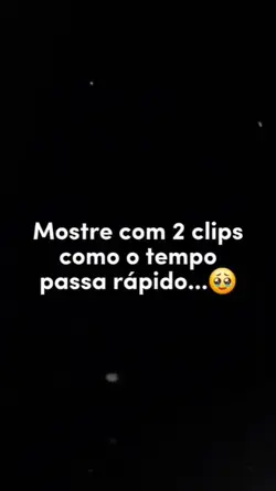 o tempo passa rápido