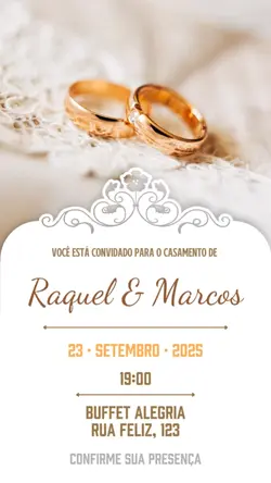 Convite Casamento