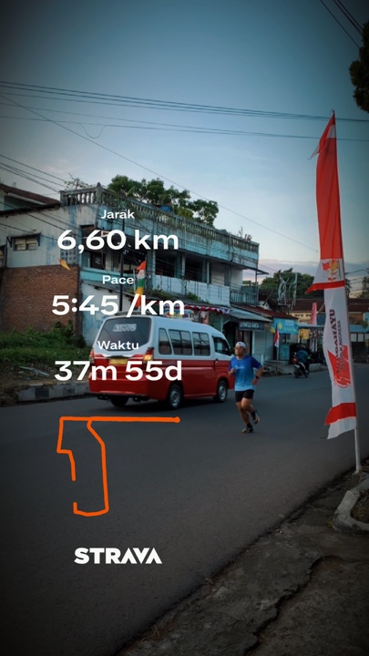 1 Video Run Strava