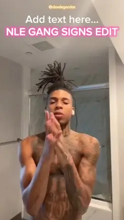NLE GANG SIGNS🥶🥶