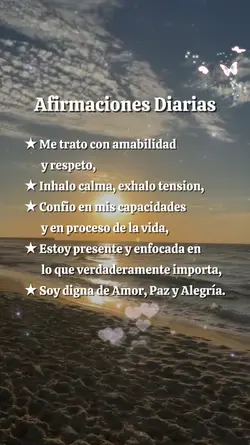 afirmaciones diarias