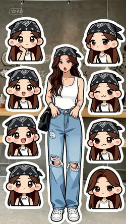 YOUR BANDANA STICKER