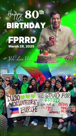 FPRRD 80TH BIRTHDAY