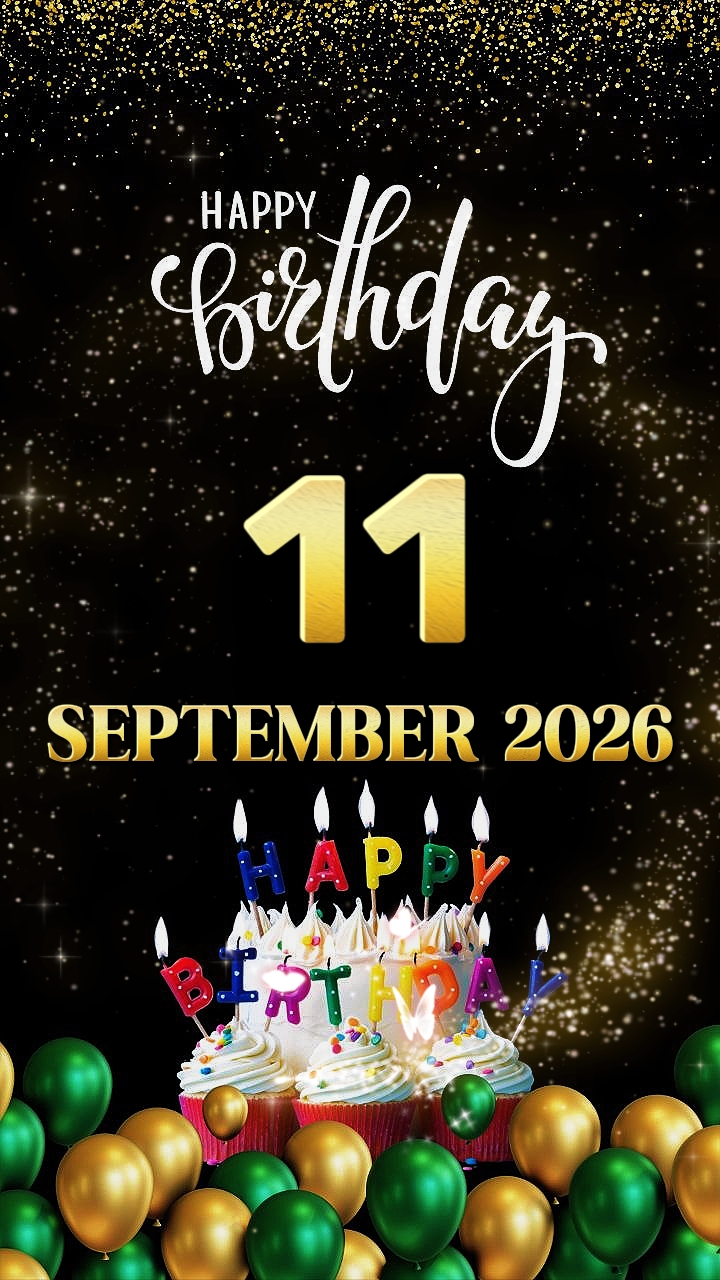 HBD 11 September2026