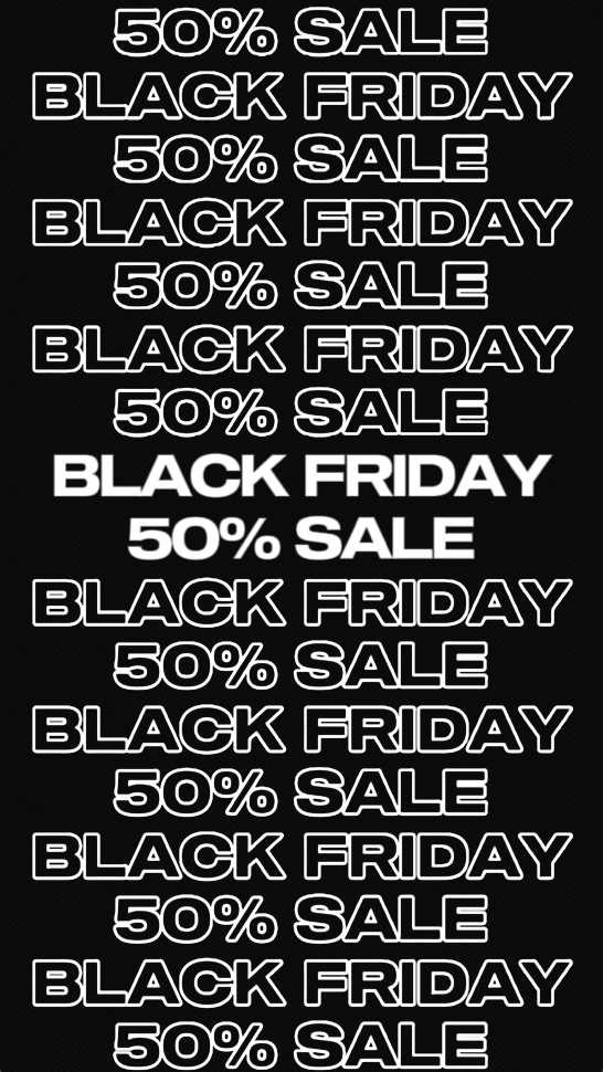 Black Friday Sale