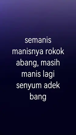 semanis manisnya