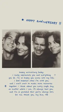 happy anniversary
