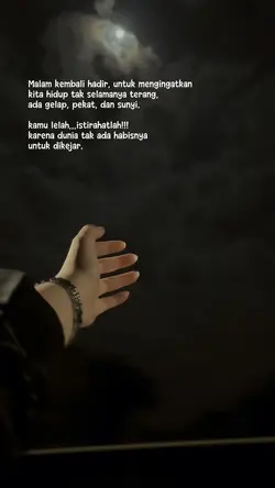 malam kembali hadir 